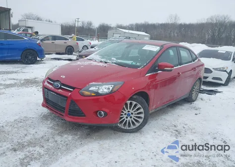 2012 Ford Focus Titanium from USA, damaged, VIN 1FAHP3J27CL229946